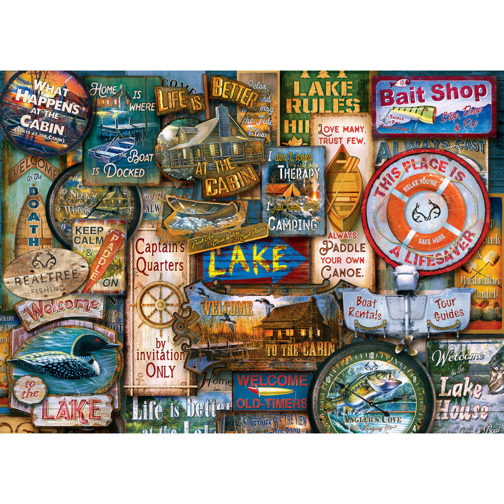 ODP Off to the Lakehouse - 1000 Piece Puzzle