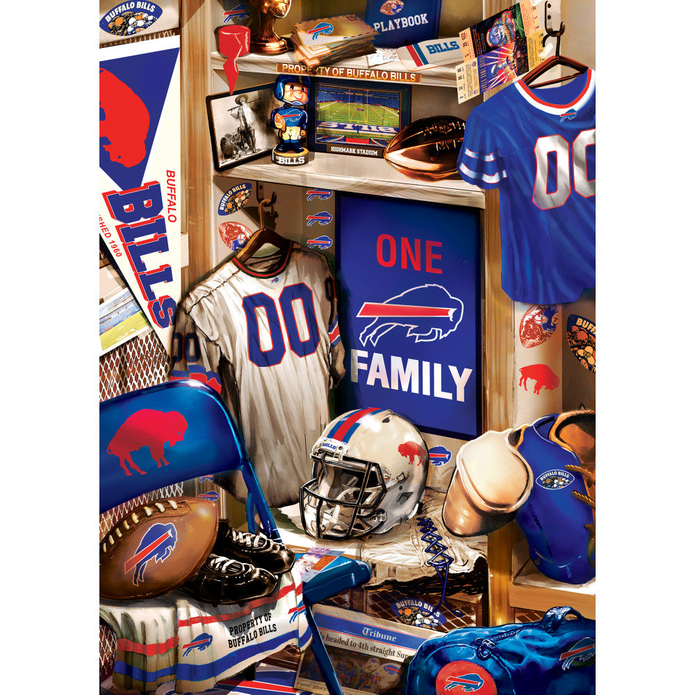 ODP NFL Locker Room - Buffalo Bills - 300 Piece Puzzle