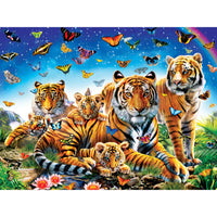 ODP Tiger & Butterflies - 300 Piece Puzzle