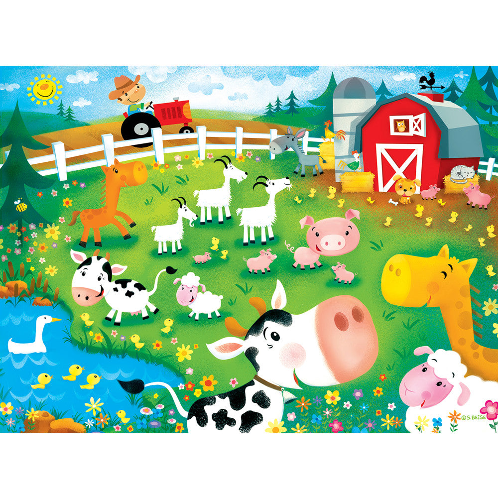 ODP Lil Puzzler - Old MacDonald's Farm - 500 Piece Puzzle