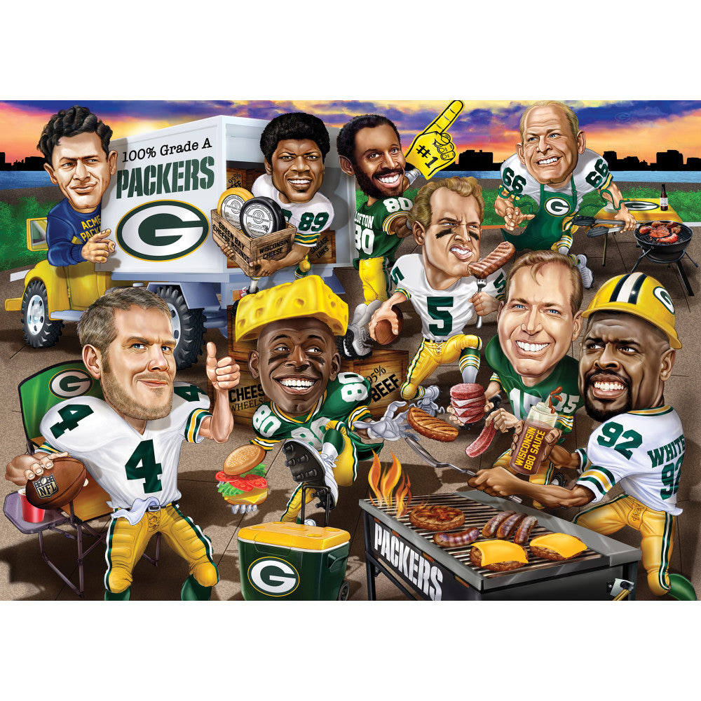 ODP NFL All-Time Greats - Green Bay Packers - 1000 Piece Puzzle