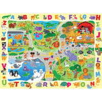 ODP Alphabet at the Zoo - 1000 Piece Puzzle