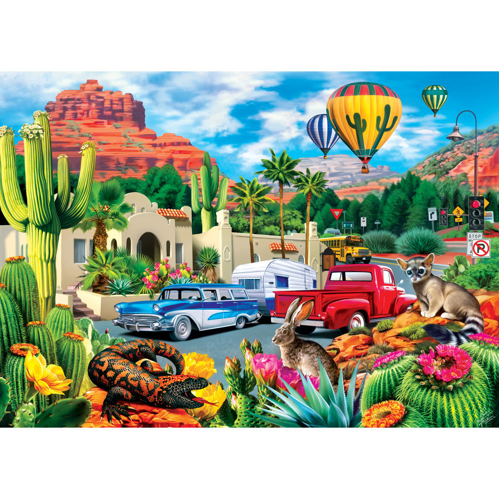ODP Hot Air & Cool Cars - 300 Piece Puzzle