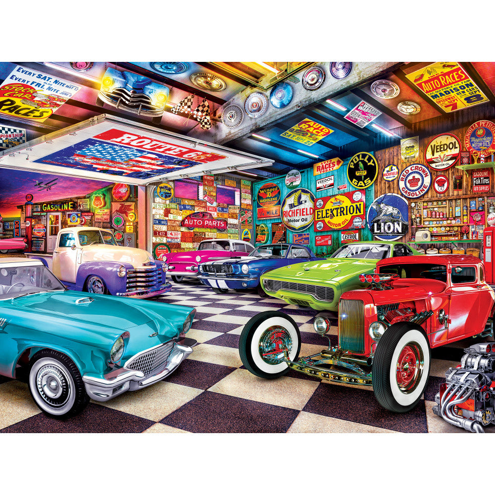 ODP Collector's Garage - 300 Piece Puzzle