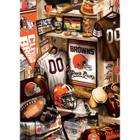 ODP NFL Locker Room - Cleveland Browns - 1000 Piece Puzzle