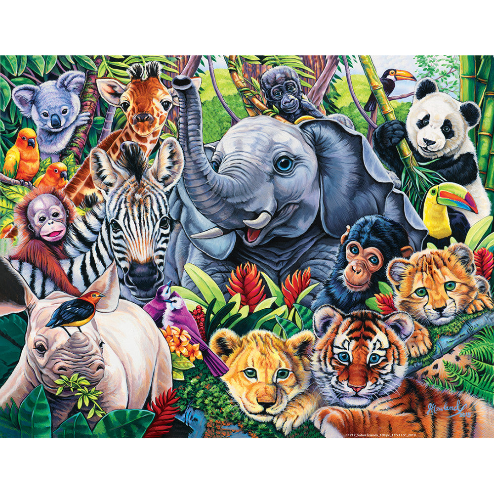 ODP World of Animals - Safari Friends - 1000 Piece Puzzle