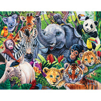 ODP World of Animals - Safari Friends - 1000 Piece Puzzle