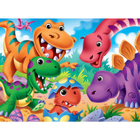 ODP Cartoon Friends - Dinosaurs - 500 Piece Puzzle