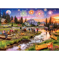 ODP Fireworks on the Mountain - 1000 Piece Puzzle