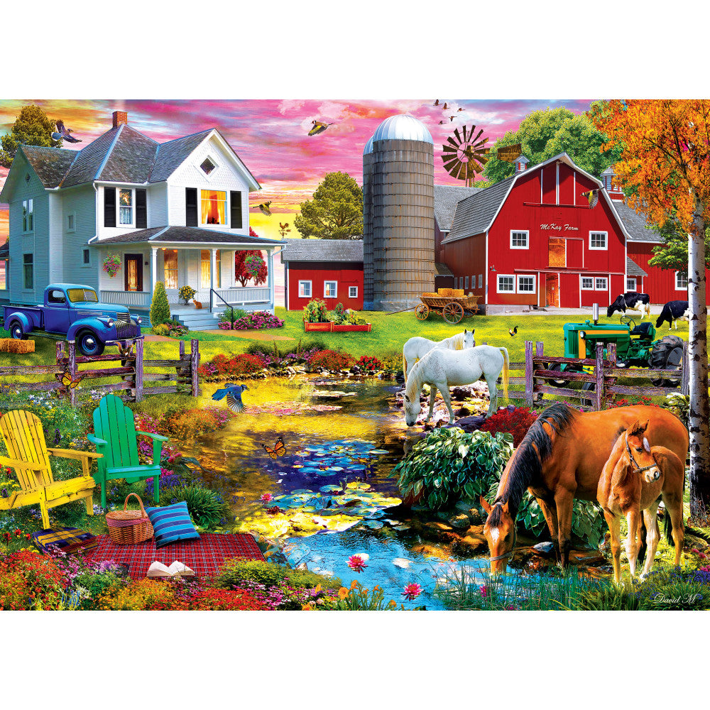 ODP Picnic on the Farm - 1000 Piece Puzzle