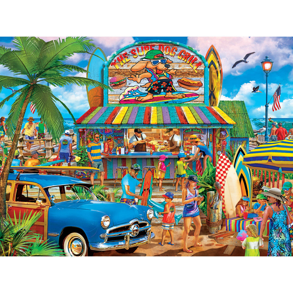 ODP The Surf Dog Grill - 1000 Piece Puzzle