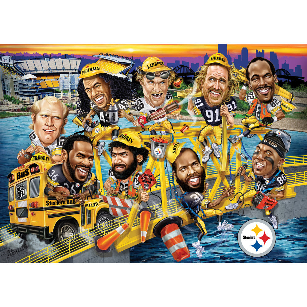 ODP NFL All-Time Greats - Pittsburgh Steelers - 300 Piece Puzzle