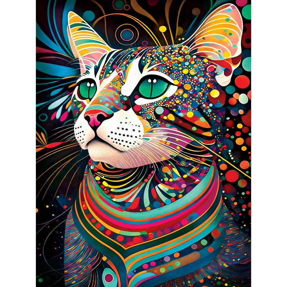 ODP Prismatic Peggy - 500 Piece Puzzle