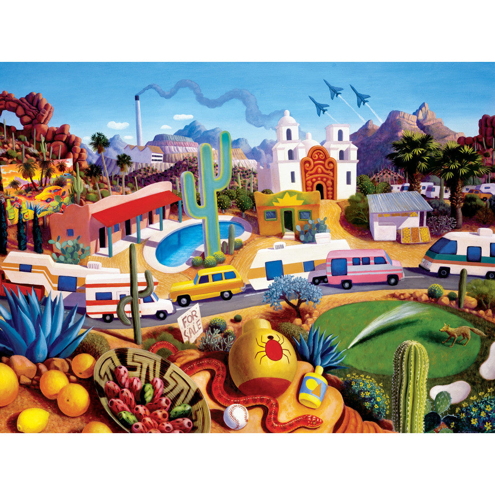 ODP The Land Of AZ - 300 Piece Puzzle