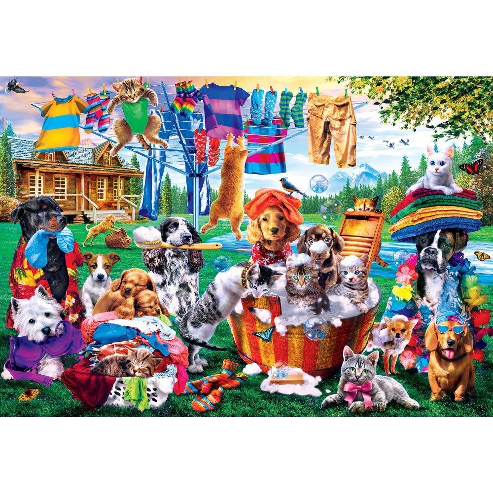 ODP Laundry Day Rascals - 500 Piece Puzzle
