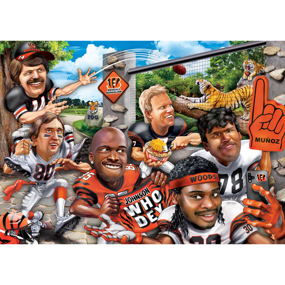 ODP NFL All-Time Greats - Cincinnati Bengals - 300 Piece Puzzle