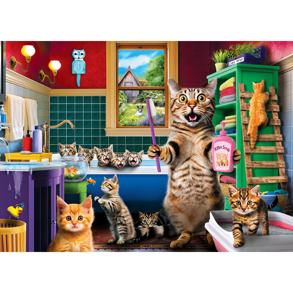 ODP Bathtime Antics - 500 Piece Puzzle