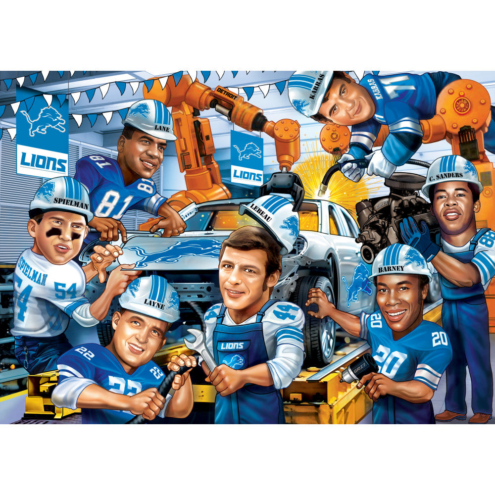 ODP NFL All-Time Greats - Detroit Lions - 1000 Piece Puzzle