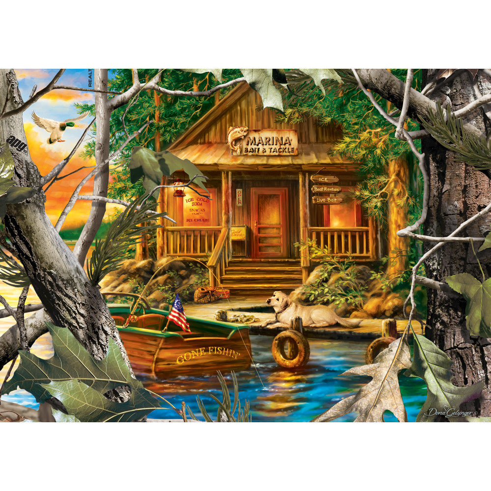 ODP Gone Fishing - 300 Piece Puzzle