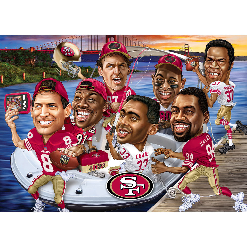 ODP NFL All-Time Greats - San Francisco 49ers - 300 Piece Puzzle