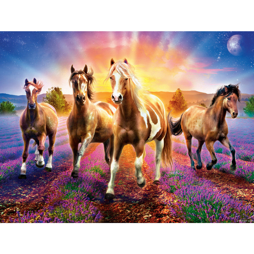 ODP Wild Stallions - 500 Piece Puzzle