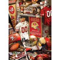ODP NFL Locker Room - San Francisco 49ers - 300 Piece Puzzle