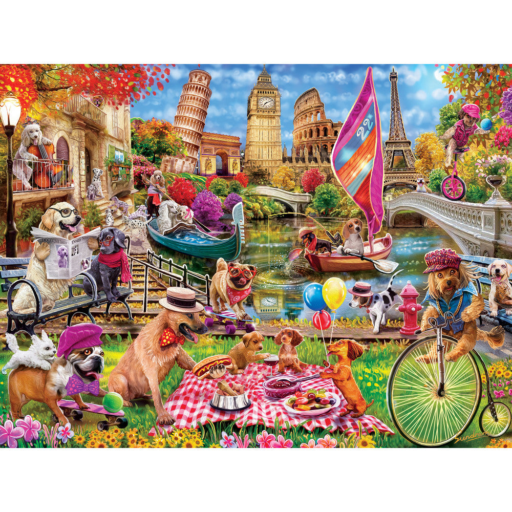 ODP Dog Gone Days - 1000 Piece Puzzle