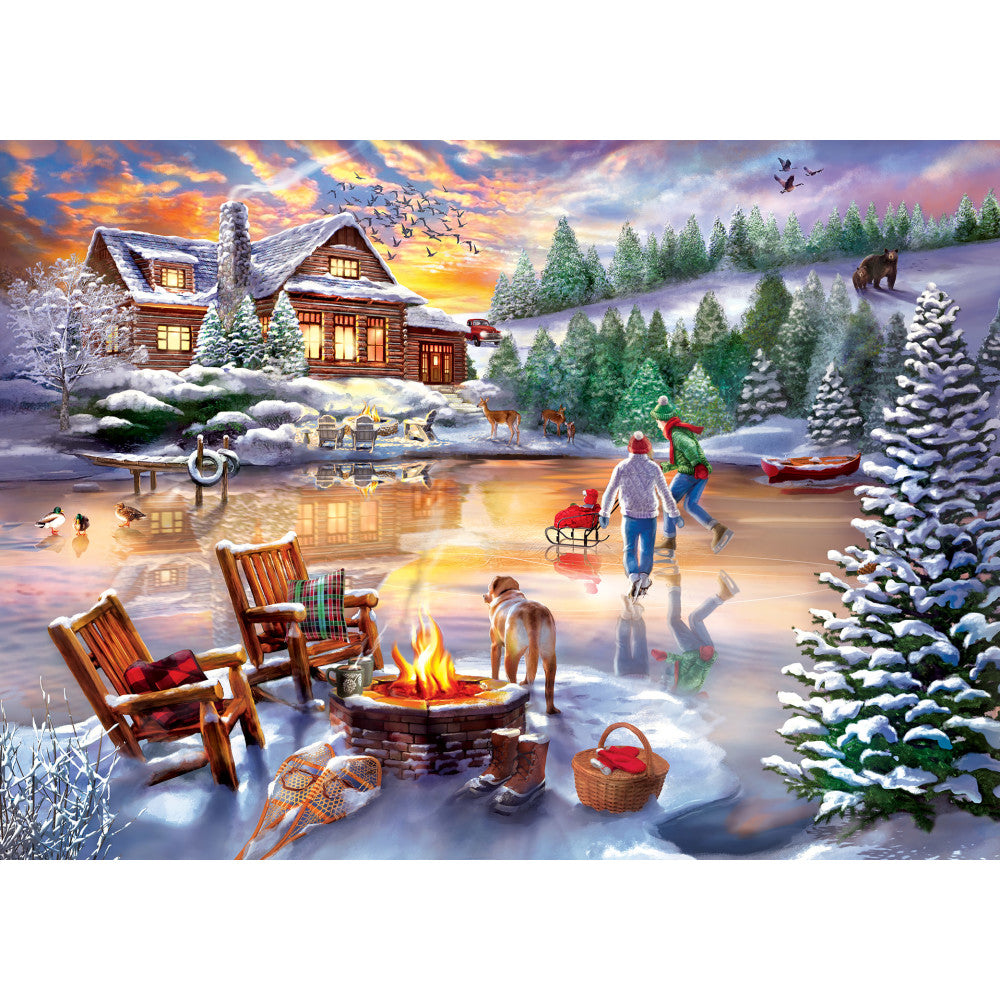 ODP An Evening Skate - 300 Piece Puzzle
