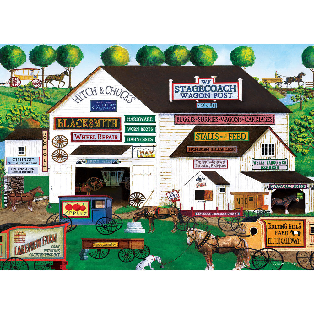 ODP Free Wheeling - 1000 Piece Puzzle