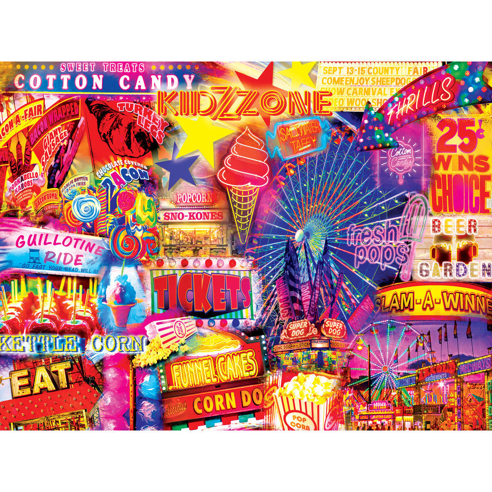 ODP Fairground Nights - 500 Piece Puzzle