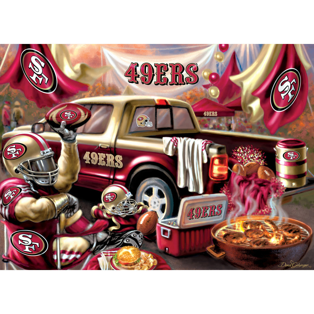ODP NFL Gameday - San Francisco 49ers - 500 Piece Puzzle