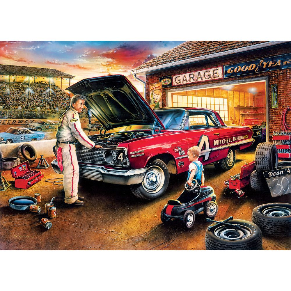 ODP Track Side - 500 Piece Puzzle