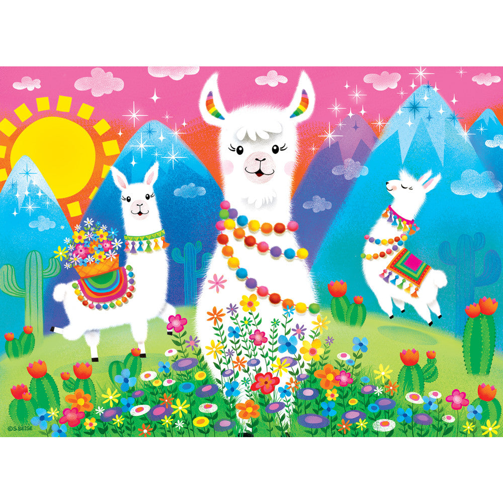 ODP Lil Puzzler - Llama Love - 1000 Piece Puzzle