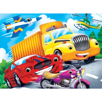 ODP Cartoon Friends - Vehicles - 1000 Piece Puzzle