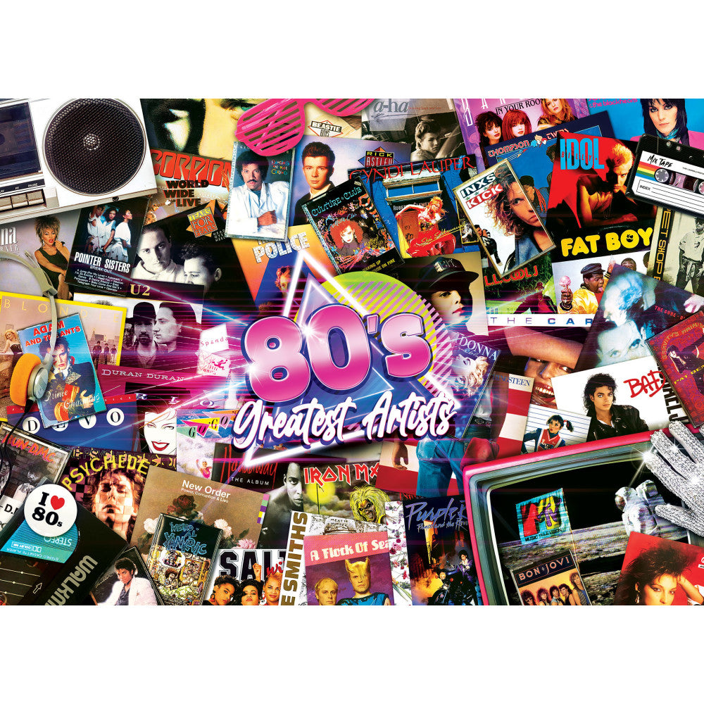 ODP 80's Greatest Hits - 500 Piece Puzzle