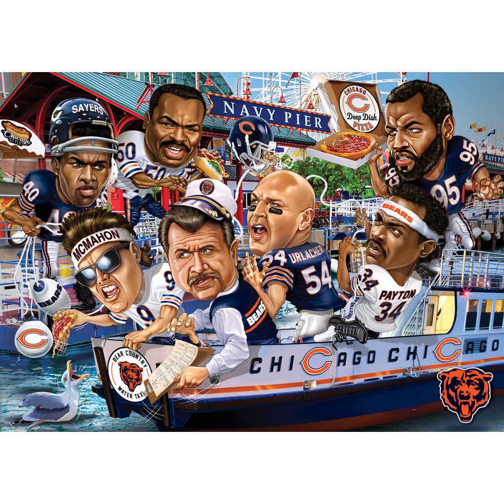 ODP NFL All-Time Greats - Chicago Bears - 1000 Piece Puzzle