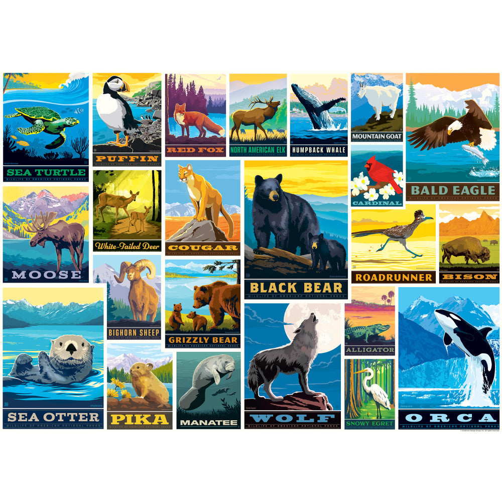 ODP Wildlife Lovers - 500 Piece Puzzle