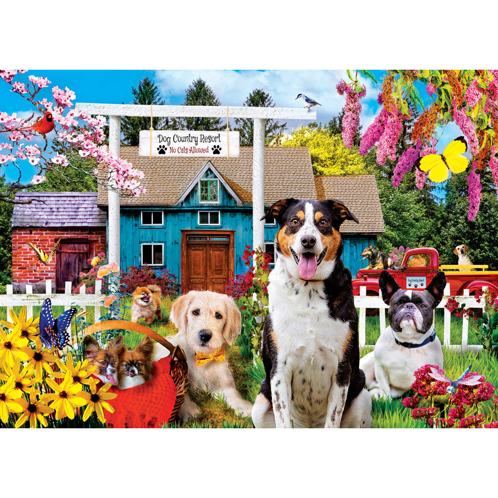 ODP Dog's Country Resort - 300 Piece Puzzle