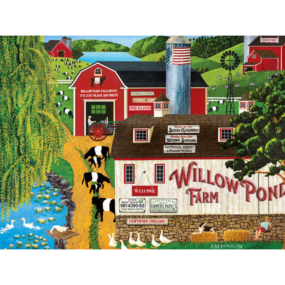 ODP Willow Pond Farm - 300 Piece Puzzle