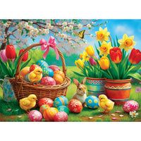 ODP Garden of Rainbow Eggs - 300 Piece Puzzle