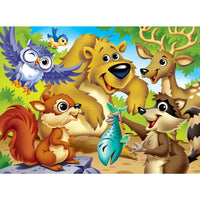 ODP Cartoon Friends - Woodland Animals - 1000 Piece Puzzle