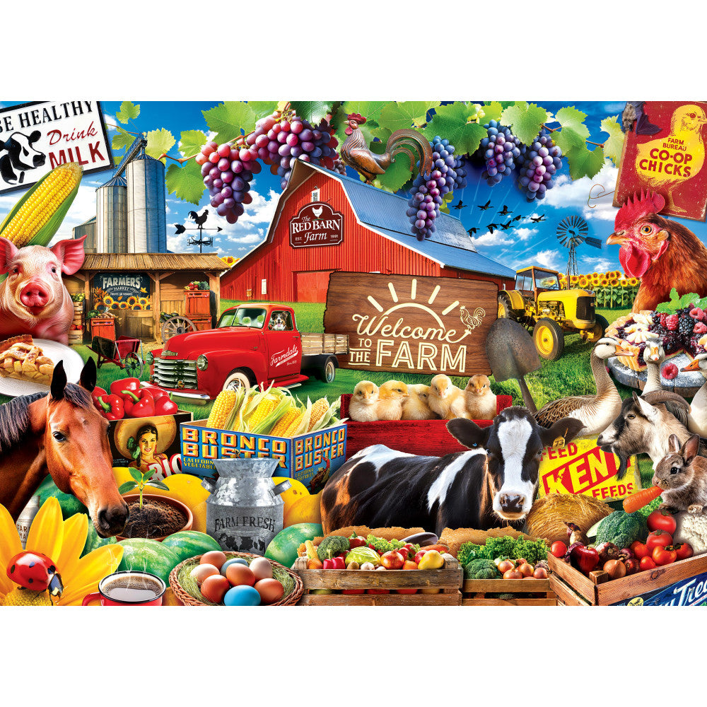 ODP Greetings From The Farm - 300 Piece Puzzle
