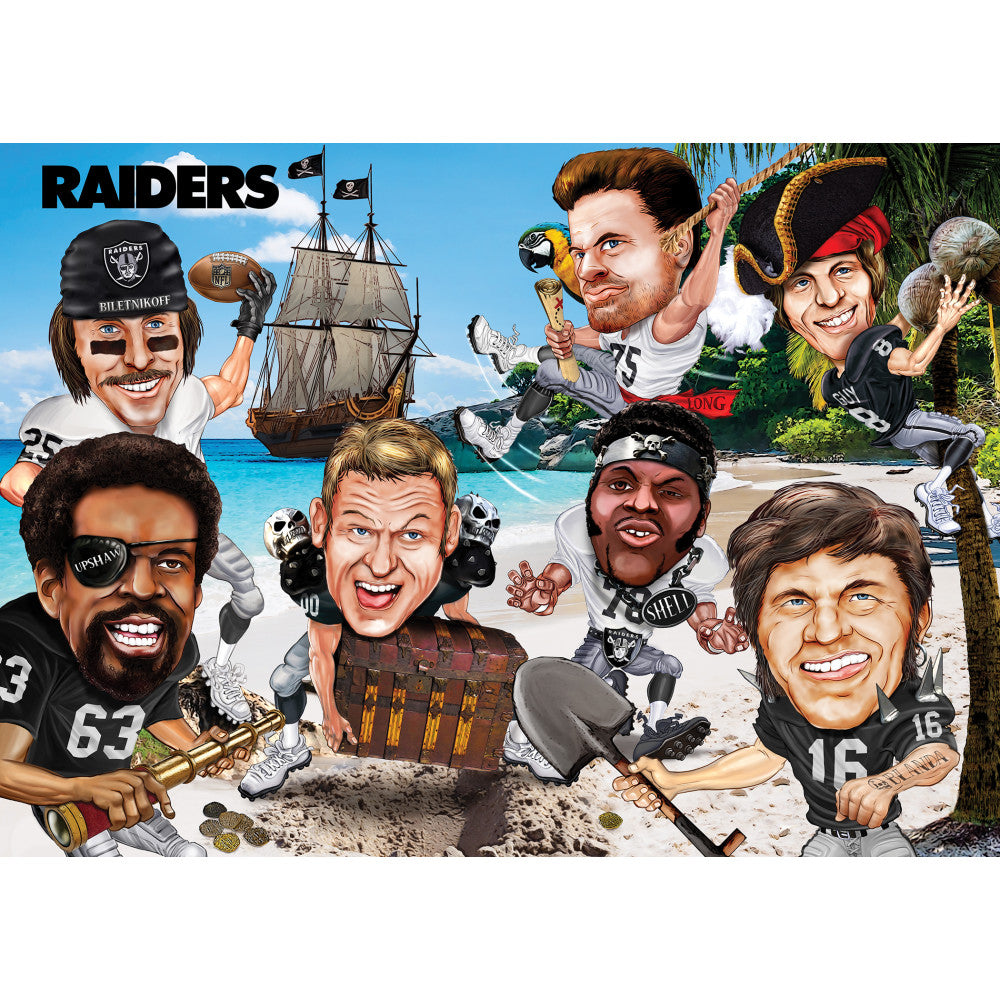 ODP NFL All-Time Greats - Las Vegas Raiders - 300 Piece Puzzle