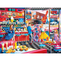 ODP Good Times Diner - 1000 Piece Puzzle