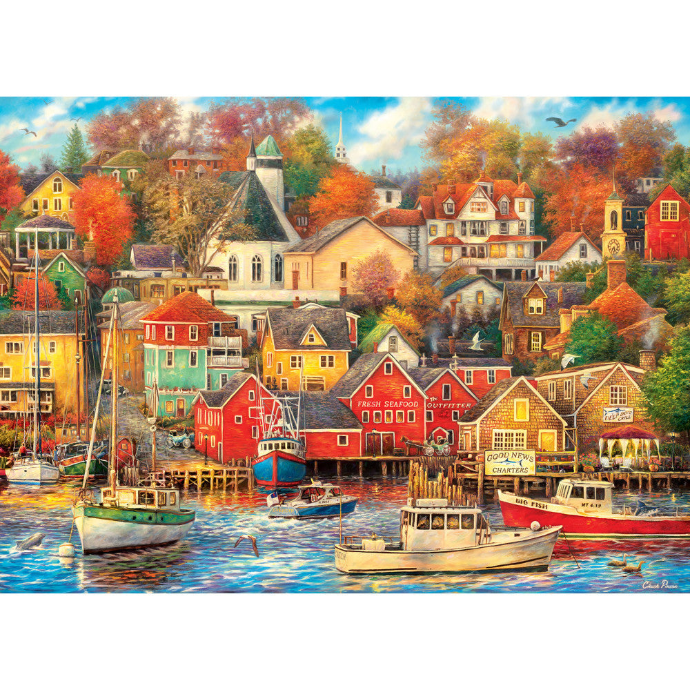 ODP Good Times Harbor - 500 Piece Puzzle