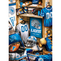 ODP NFL Locker Room - Detroit Lions - 1000 Piece Puzzle