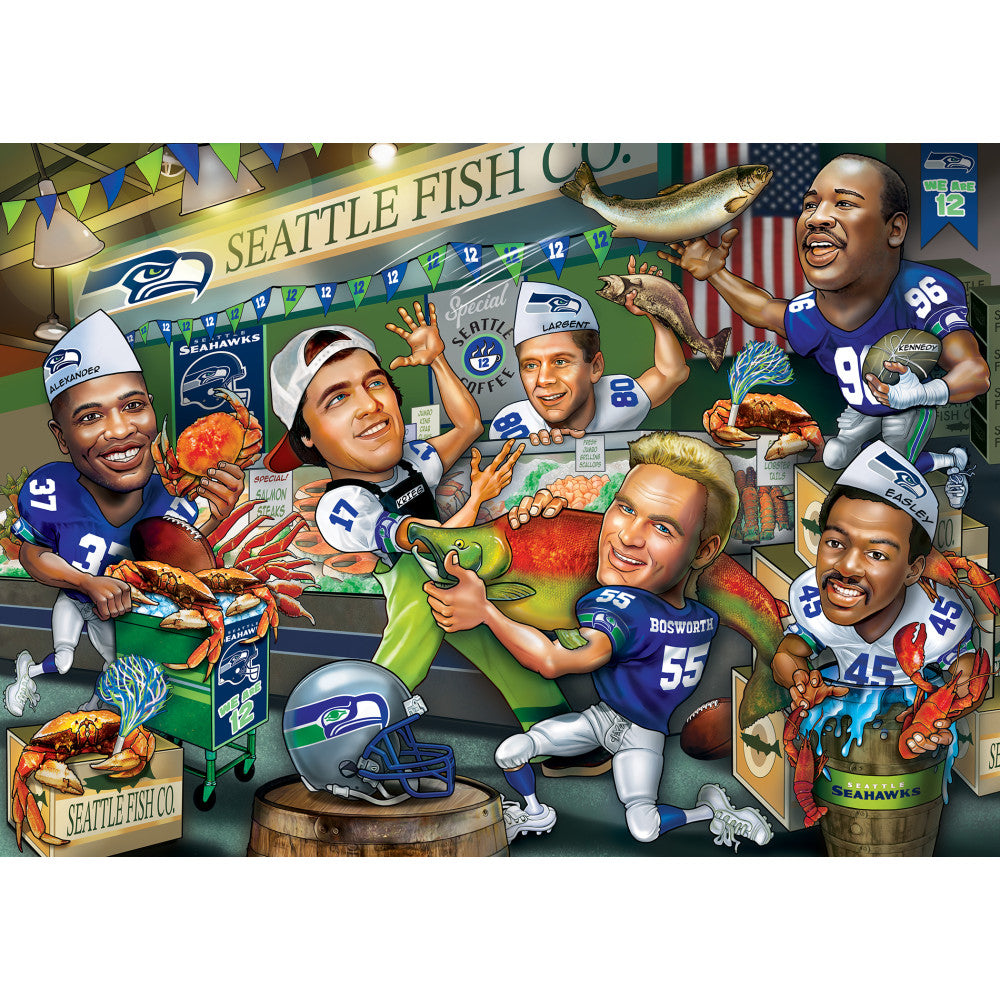 ODP NFL All-Time Greats - Seattle Seahawks - 1000 Piece Puzzle