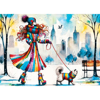 ODP Fashionista and Feline - 300 Piece Puzzle