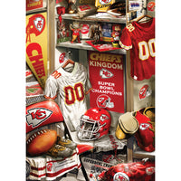 ODP NFL Locker Room - Kansas City Chiefs - 1000 Piece Puzzle