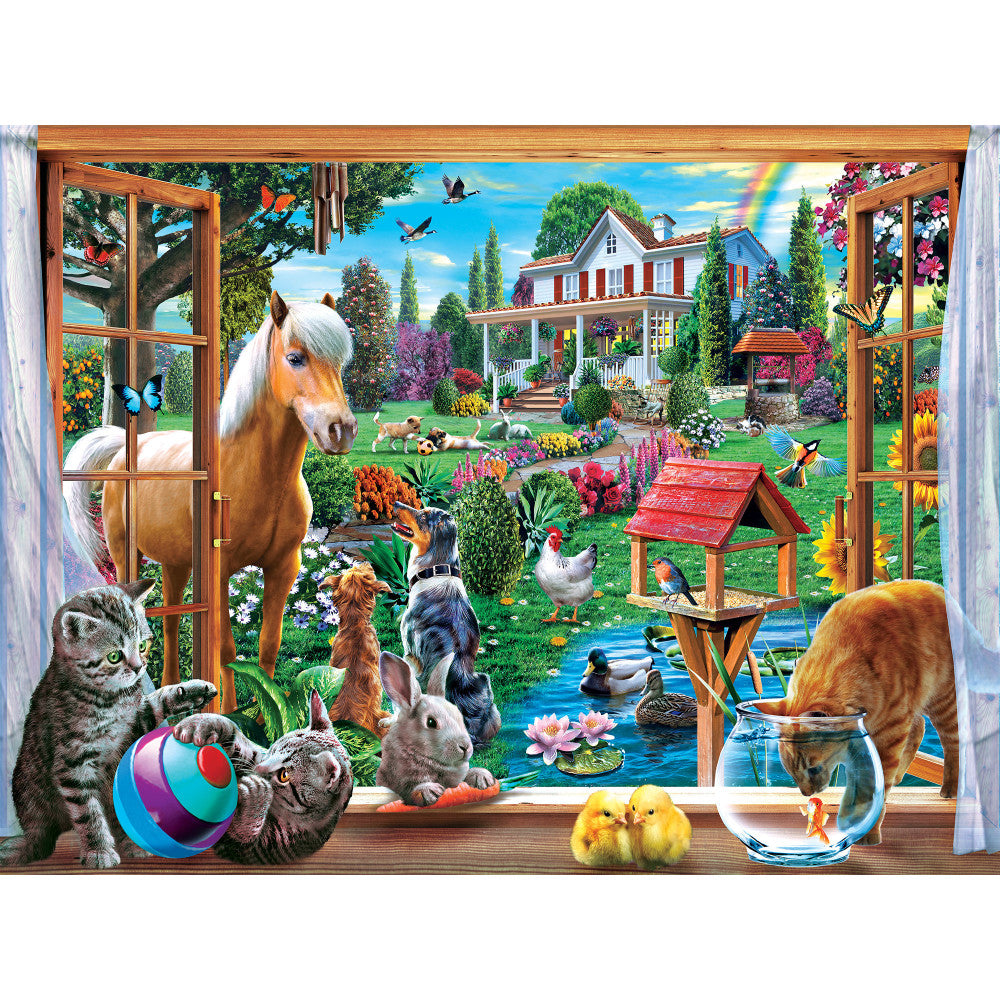 ODP Peeking Through - 1000 Piece Puzzle